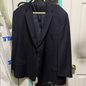Joseph & Feiss Navy Blue Blazer - Classic Fit - Professional & Timeless EUC 54R